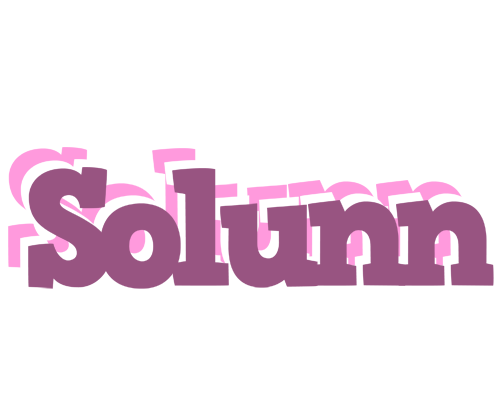 Solunn relaxing logo