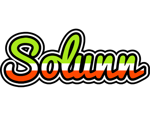 Solunn superfun logo