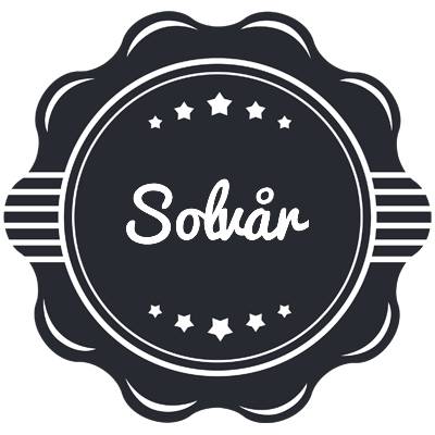 Solvår badge logo