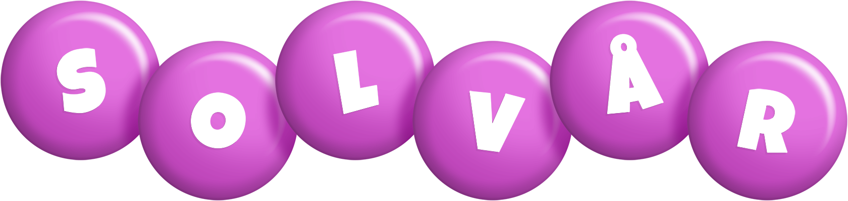 Solvår candy-purple logo