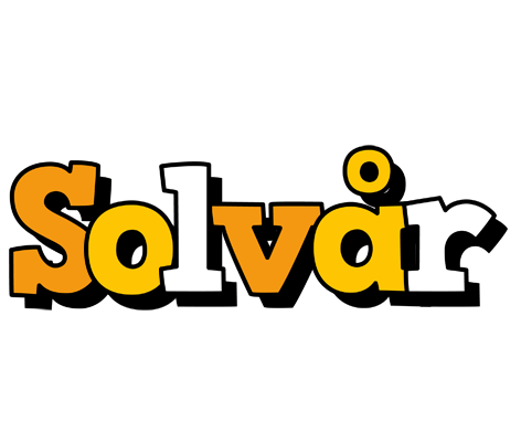 Solvår cartoon logo