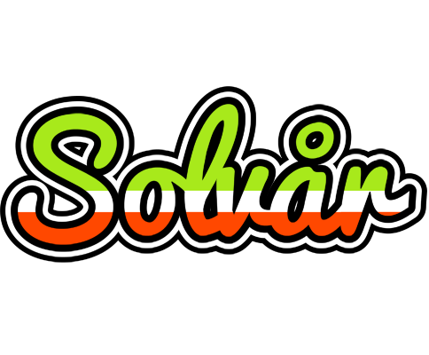 Solvår superfun logo