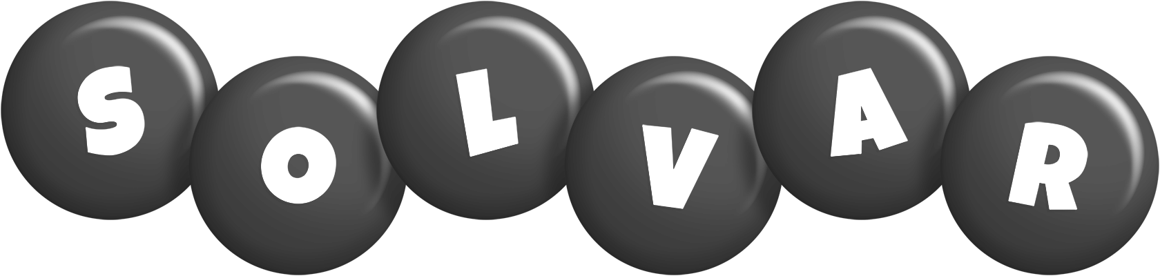 Solvar candy-black logo