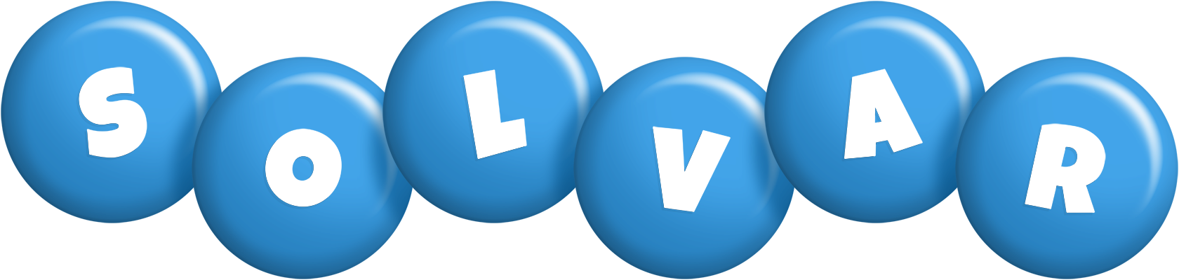 Solvar candy-blue logo