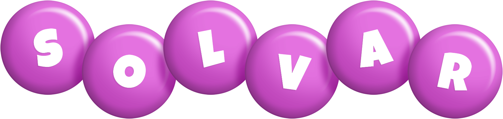 Solvar candy-purple logo