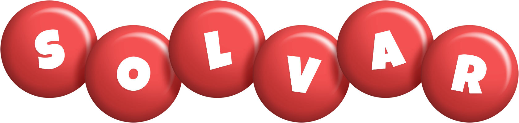 Solvar candy-red logo