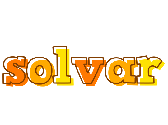 Solvar desert logo