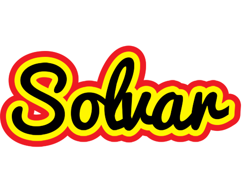 Solvar flaming logo