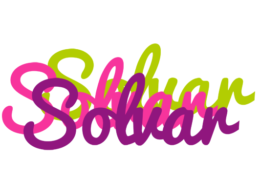 Solvar flowers logo