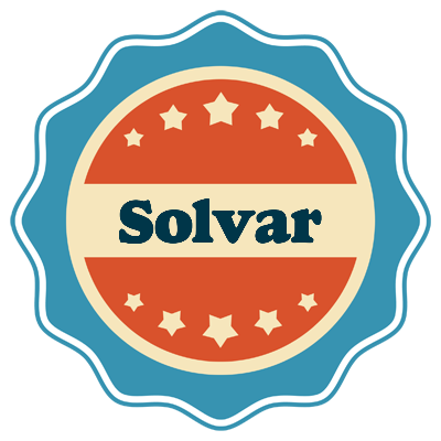 Solvar labels logo