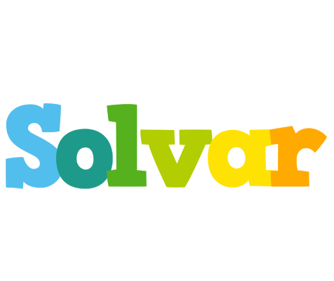 Solvar rainbows logo