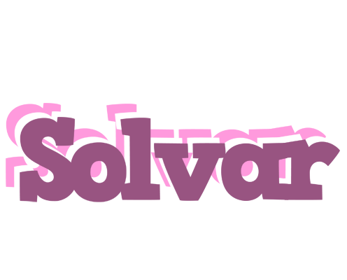 Solvar relaxing logo
