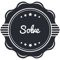 Solve badge logo