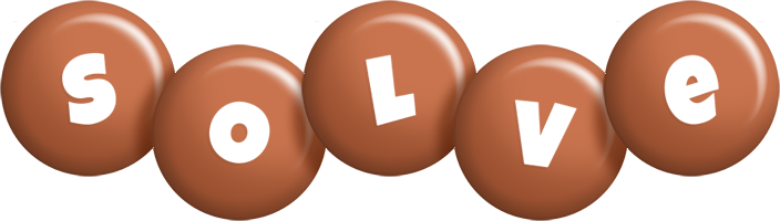 Solve candy-brown logo