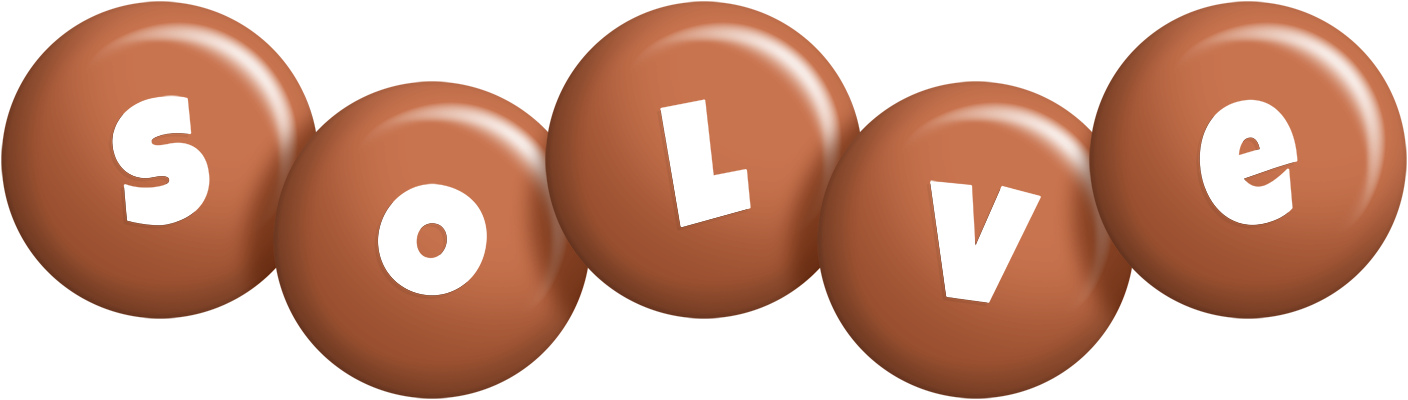 Solve candy-brown logo