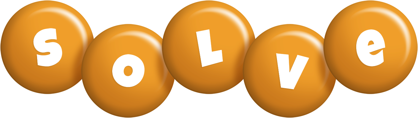 Solve candy-orange logo