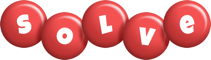 Solve candy-red logo