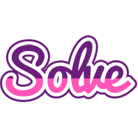 Solve cheerful logo