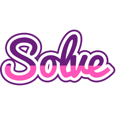 Solve cheerful logo
