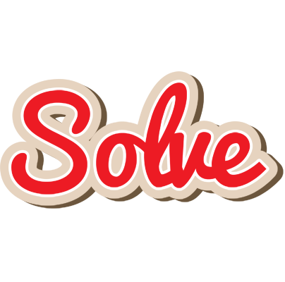 Solve chocolate logo