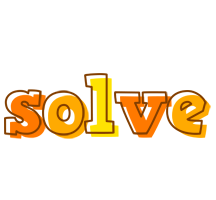 Solve desert logo