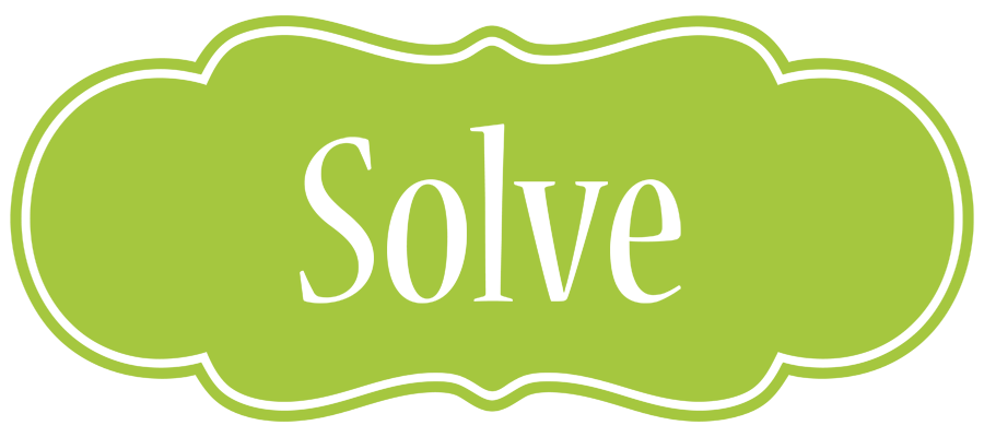Solve family logo