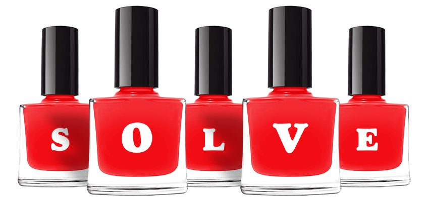 Solve fashion logo