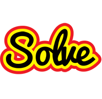 Solve flaming logo