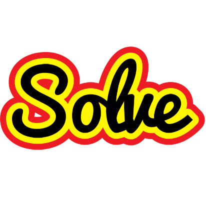 Solve flaming logo