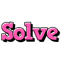 Solve girlish logo