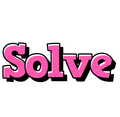 Solve girlish logo