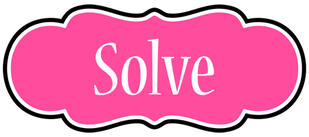 Solve invitation logo