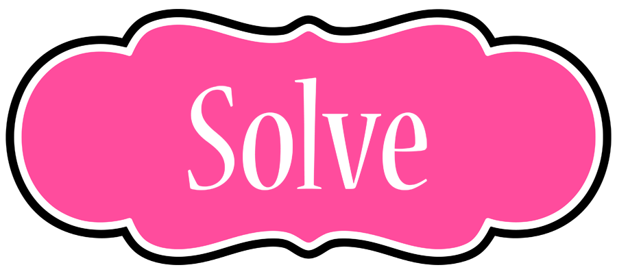 Solve invitation logo
