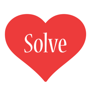 Solve love logo