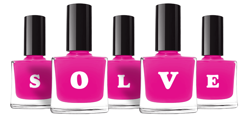 Solve nails logo