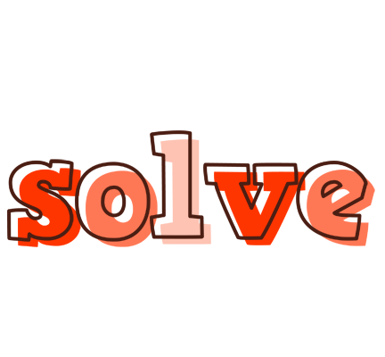 Solve paint logo