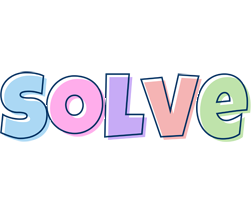 Solve pastel logo