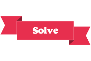 Solve sale logo