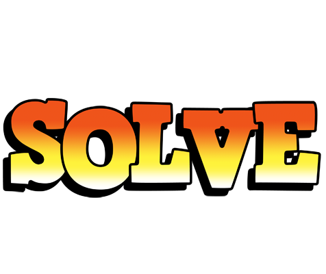 Solve sunset logo