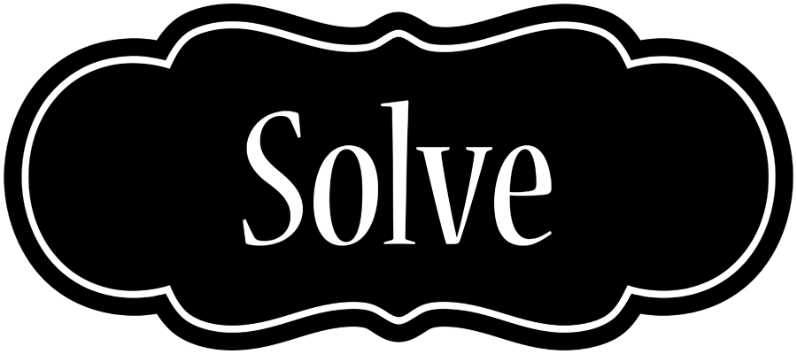 Solve welcome logo