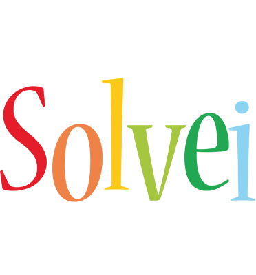 Solvei birthday logo