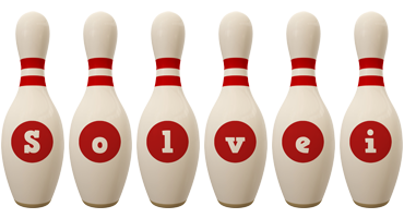 Solvei bowling-pin logo