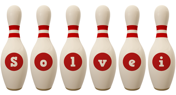 Solvei bowling-pin logo