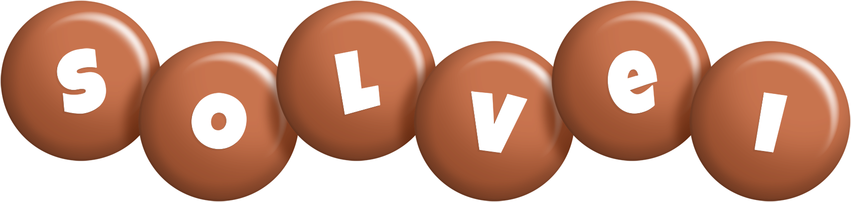 Solvei candy-brown logo