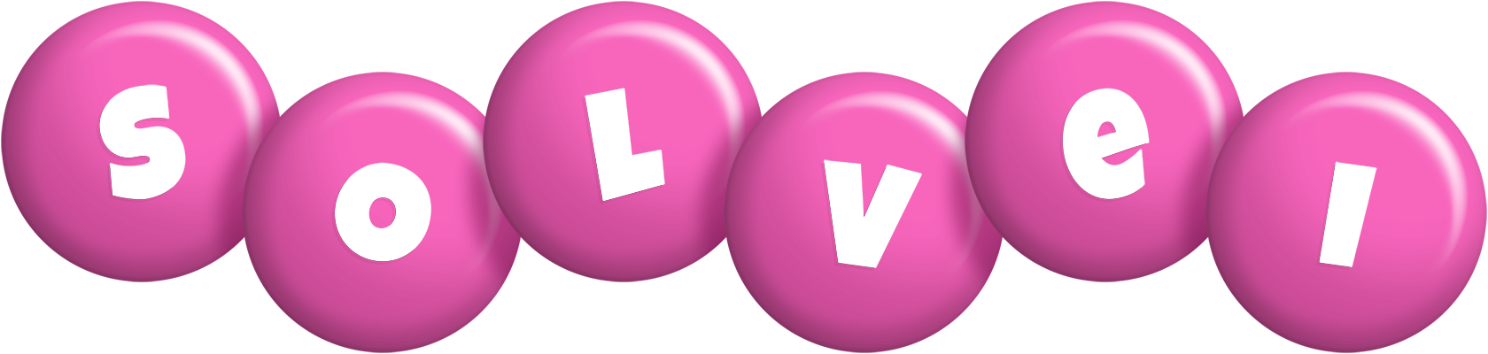 Solvei candy-pink logo