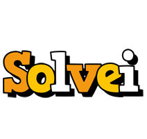 Solvei cartoon logo