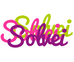 Solvei flowers logo