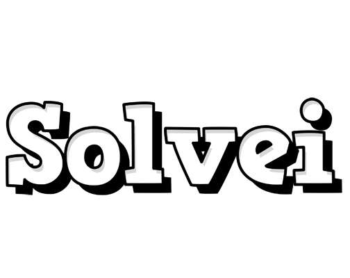 Solvei snowing logo