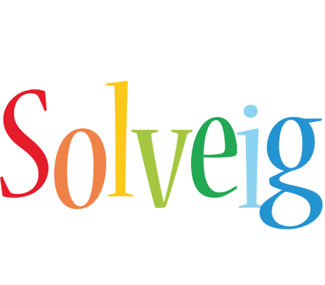 Solveig birthday logo
