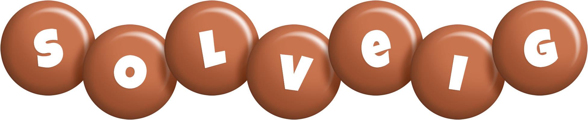 Solveig candy-brown logo